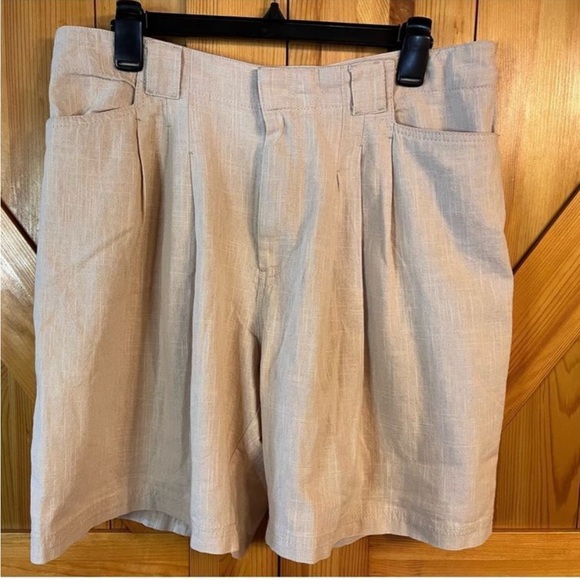 Free People Calla Pleated Linen Blend Trouser
Shorts Size 12 - Picture 1 of 3
